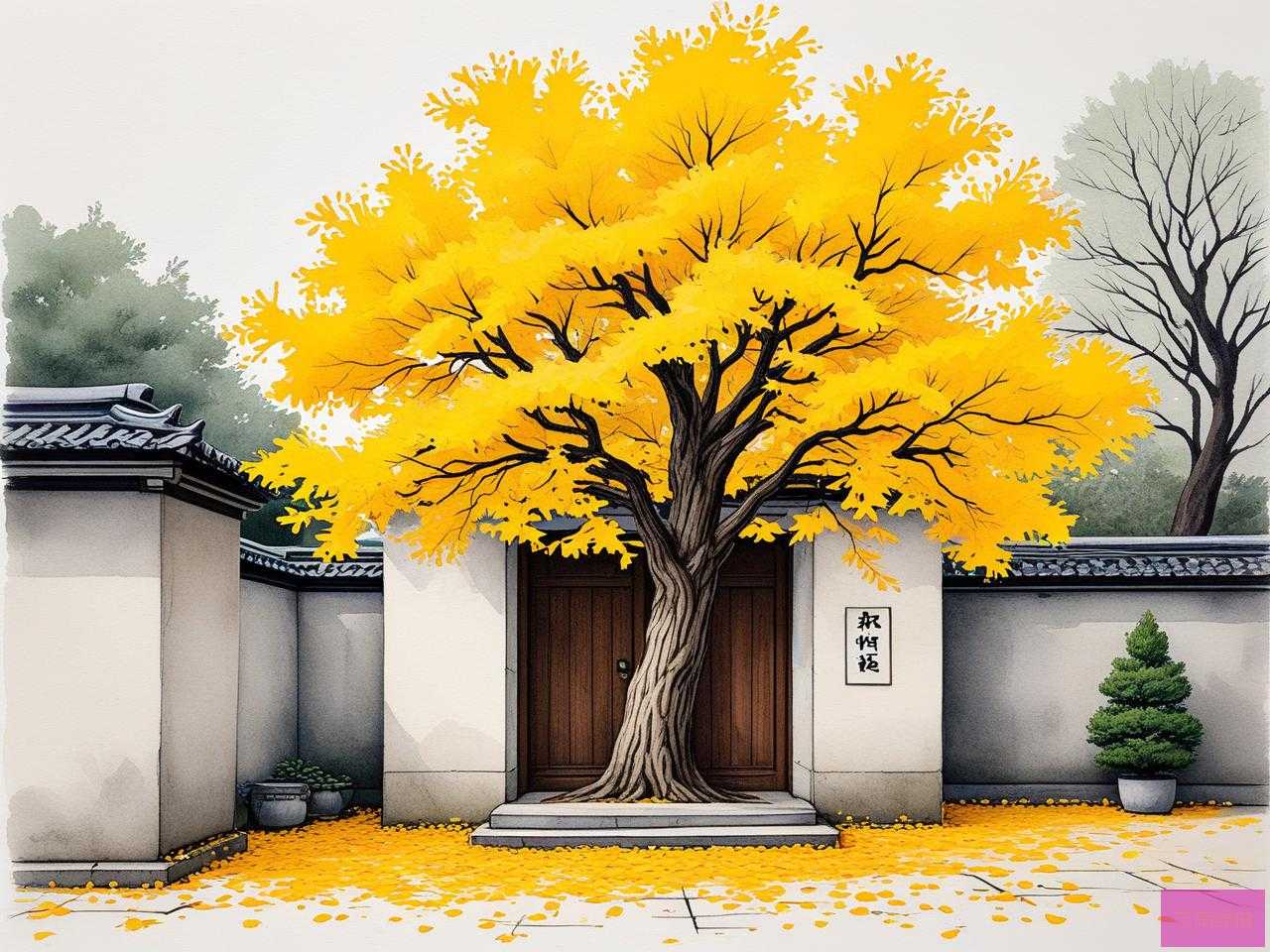 2025年门口载银杏树好吗