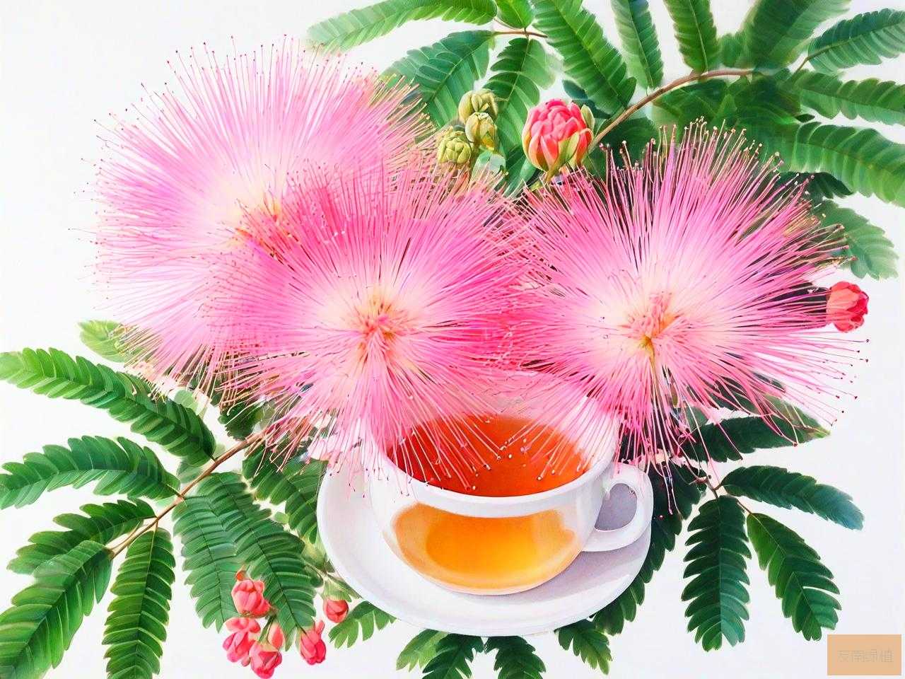 合欢花和什么一起泡茶