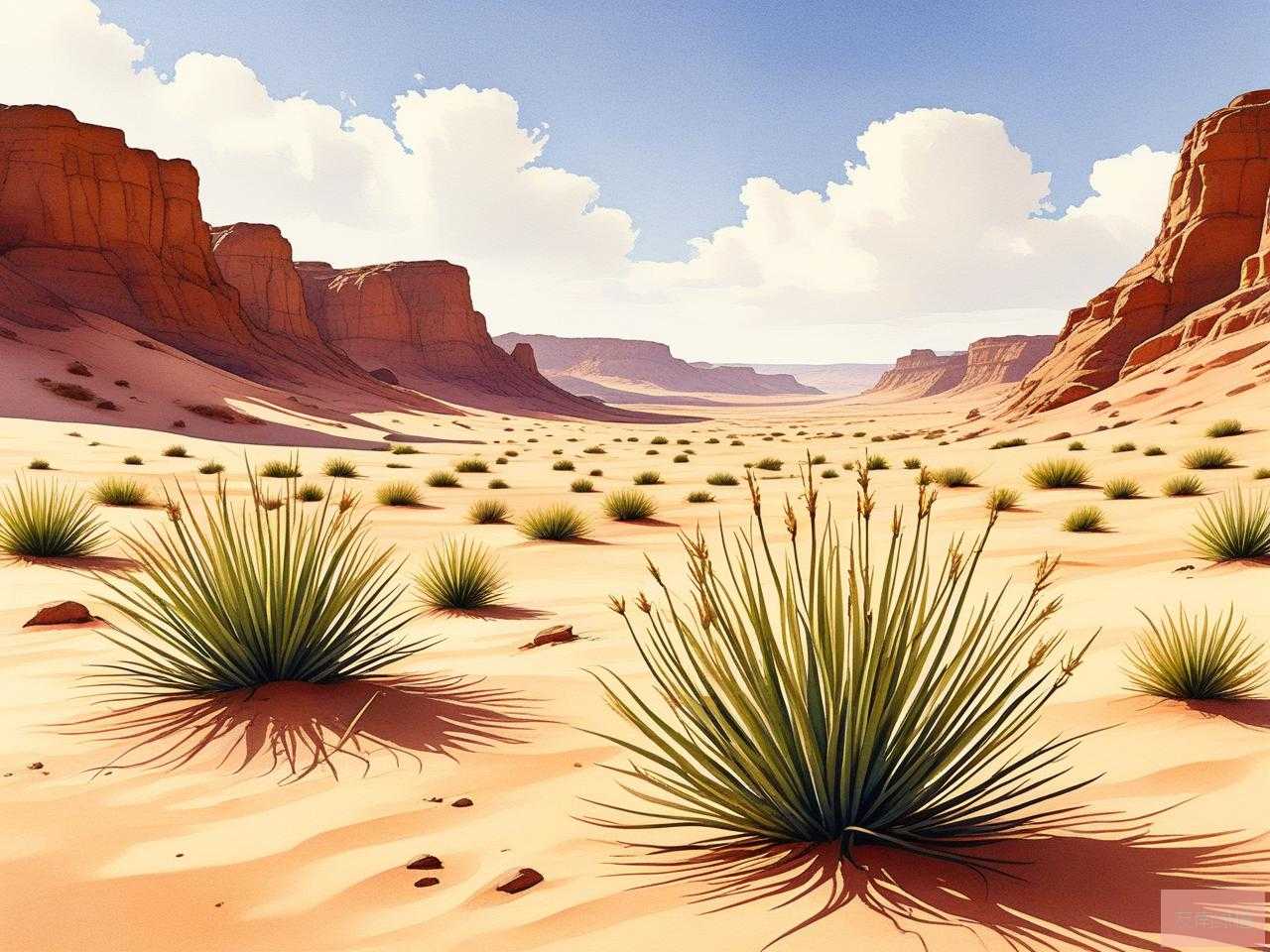 2025年沙漠里的一种植物