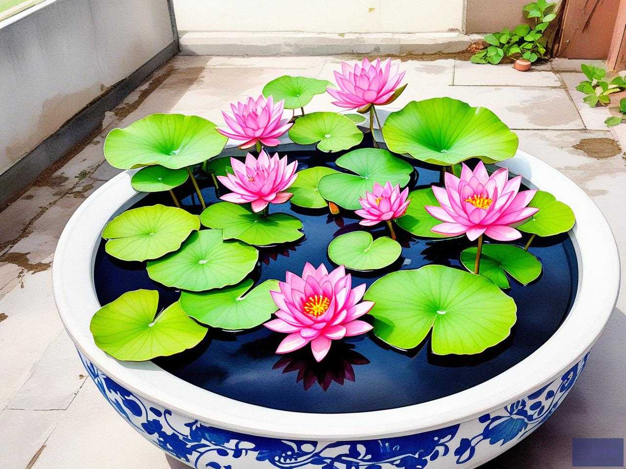 2025年水培植物四季碗莲