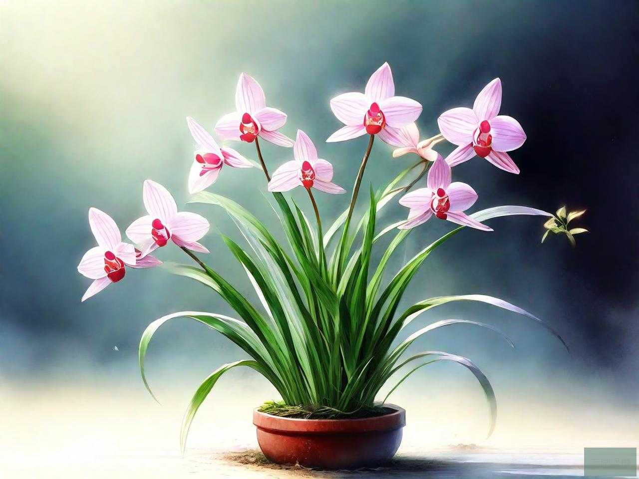 细叶兰花怎么养