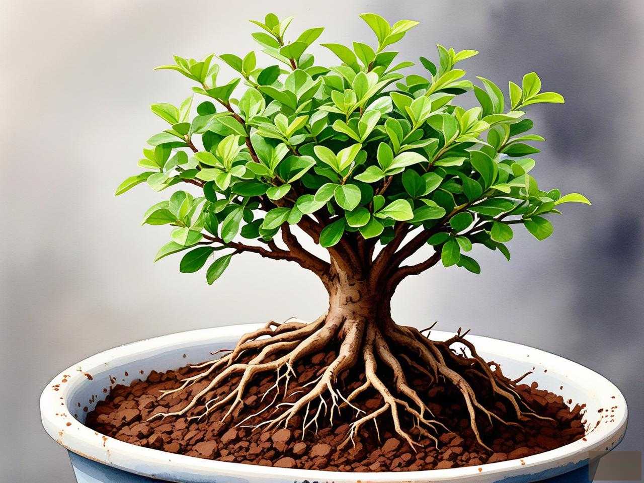 2025年盆栽植物露根好吗
