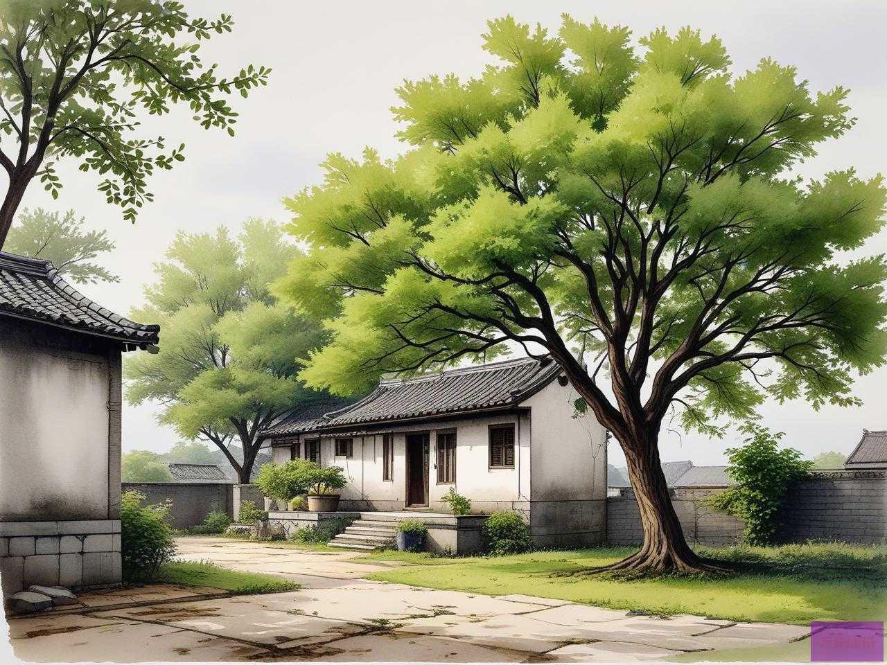 2025年屋后种槐树与风水