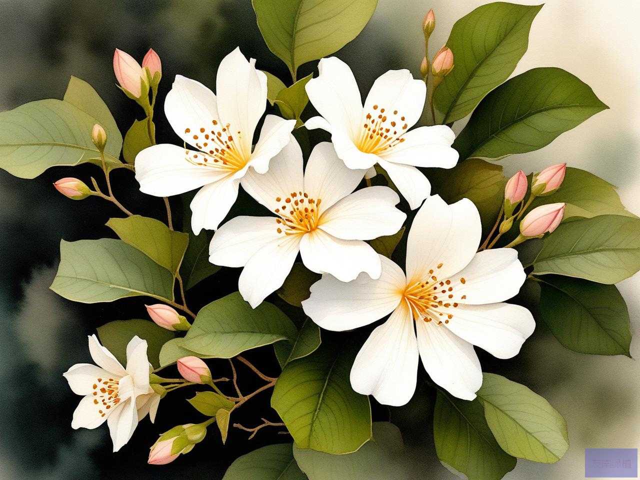 2025年七绝茉莉花的花语