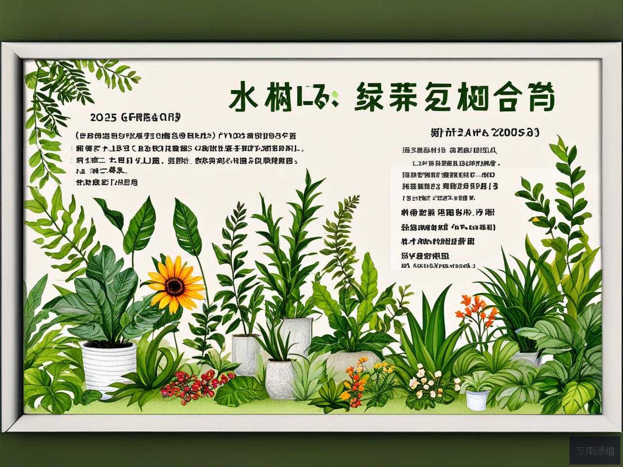 2025年绿植花卉养护协议