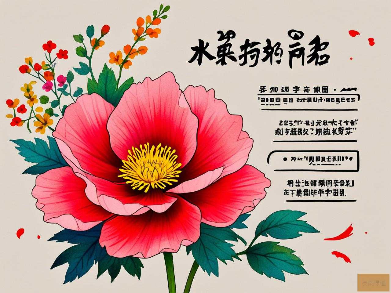 2025年关于花的祝福成语