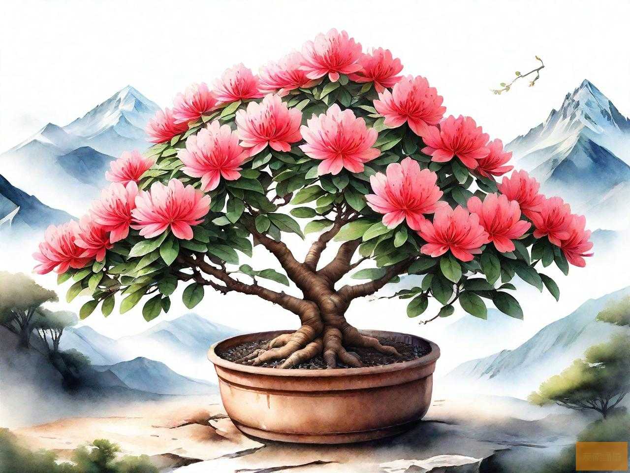高山杜鹃花的养殖方法和注意事项 盆栽