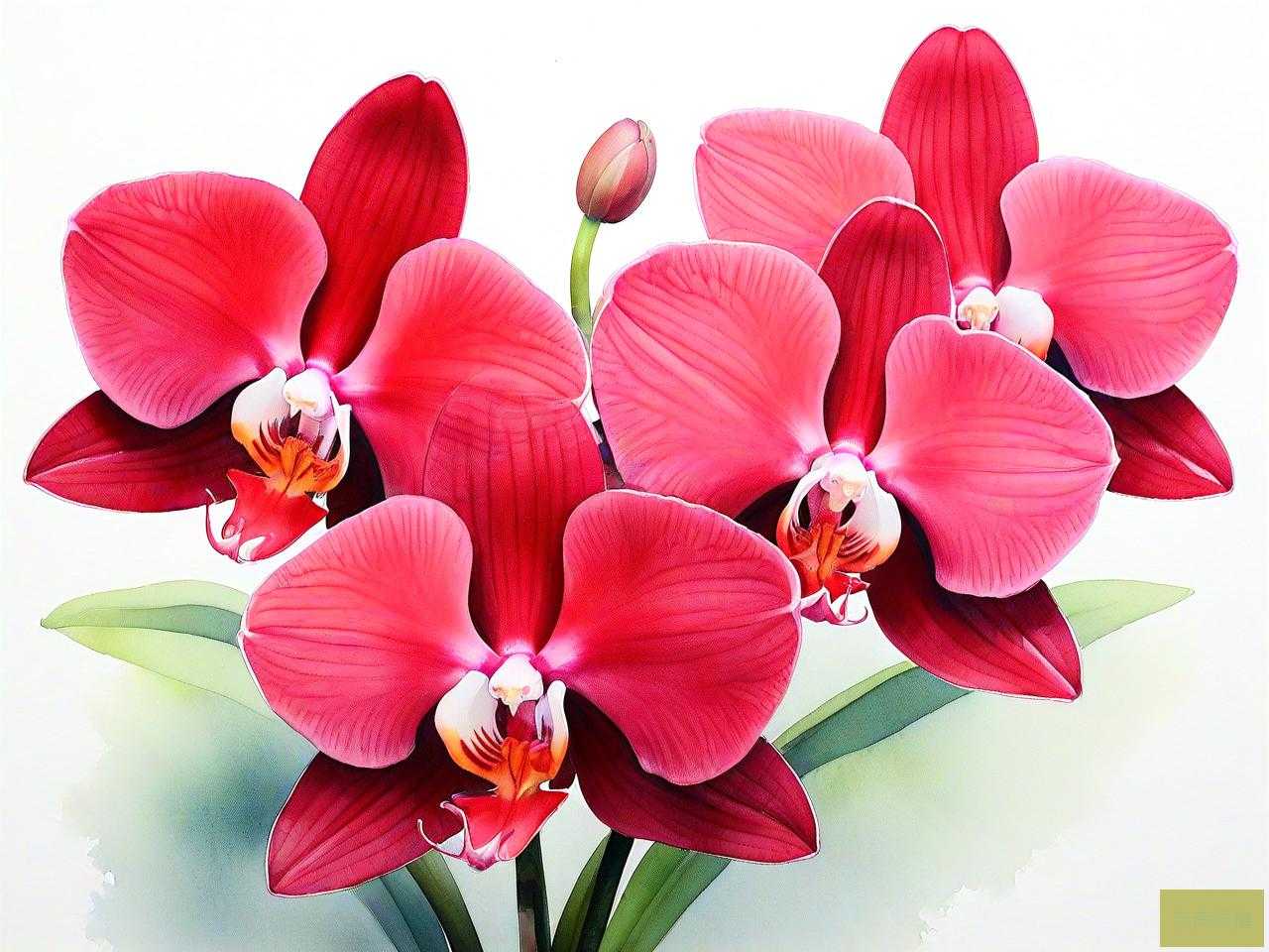 红色蝴蝶兰花语是什么