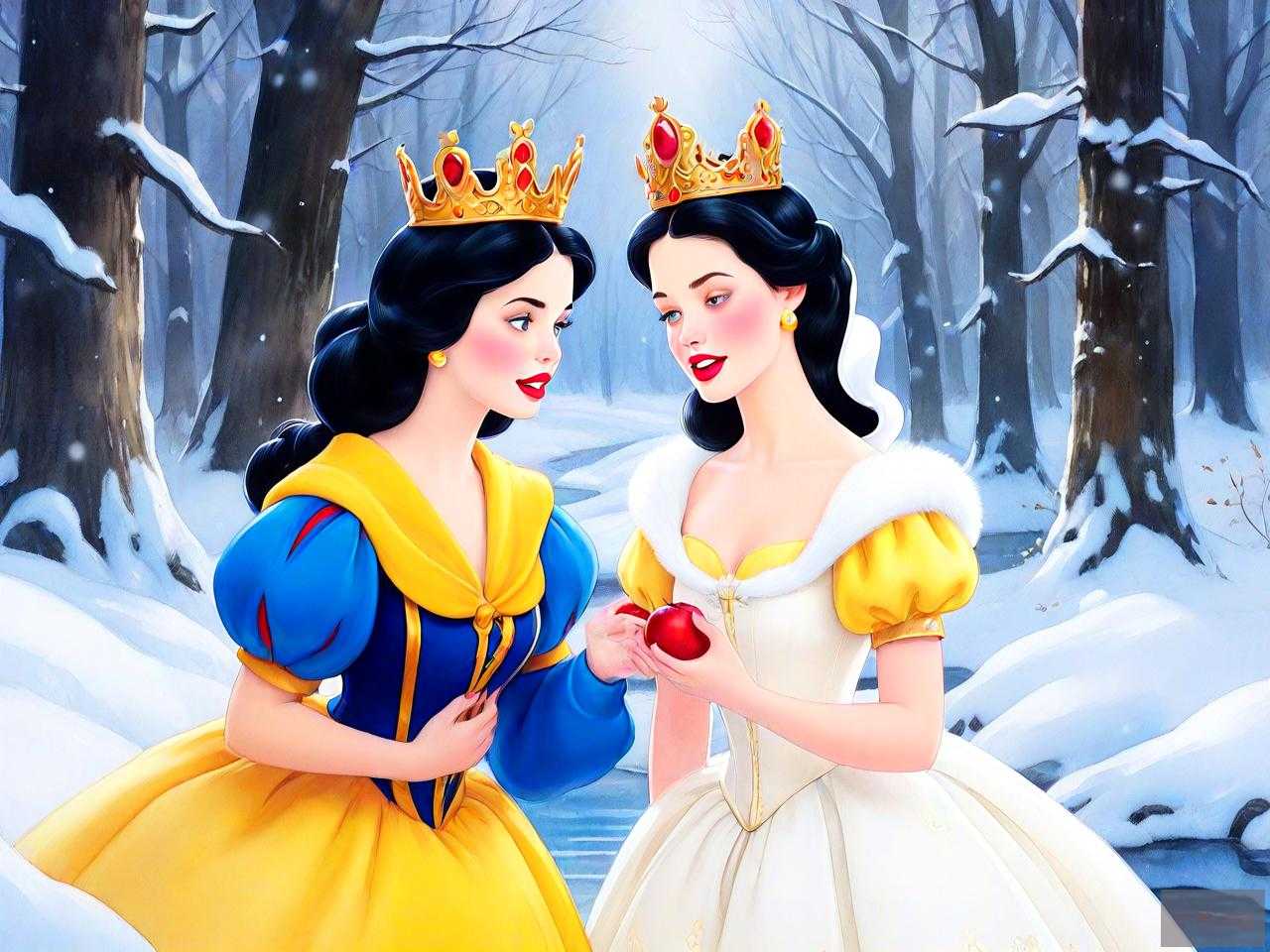 白雪公主和王后的故事