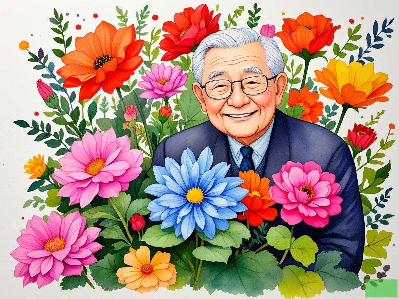 2025年生日送老人什么花
