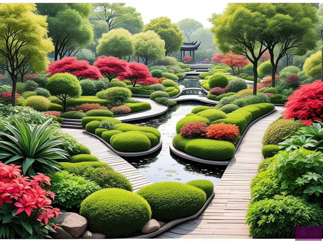 2025年园林植物配置形式