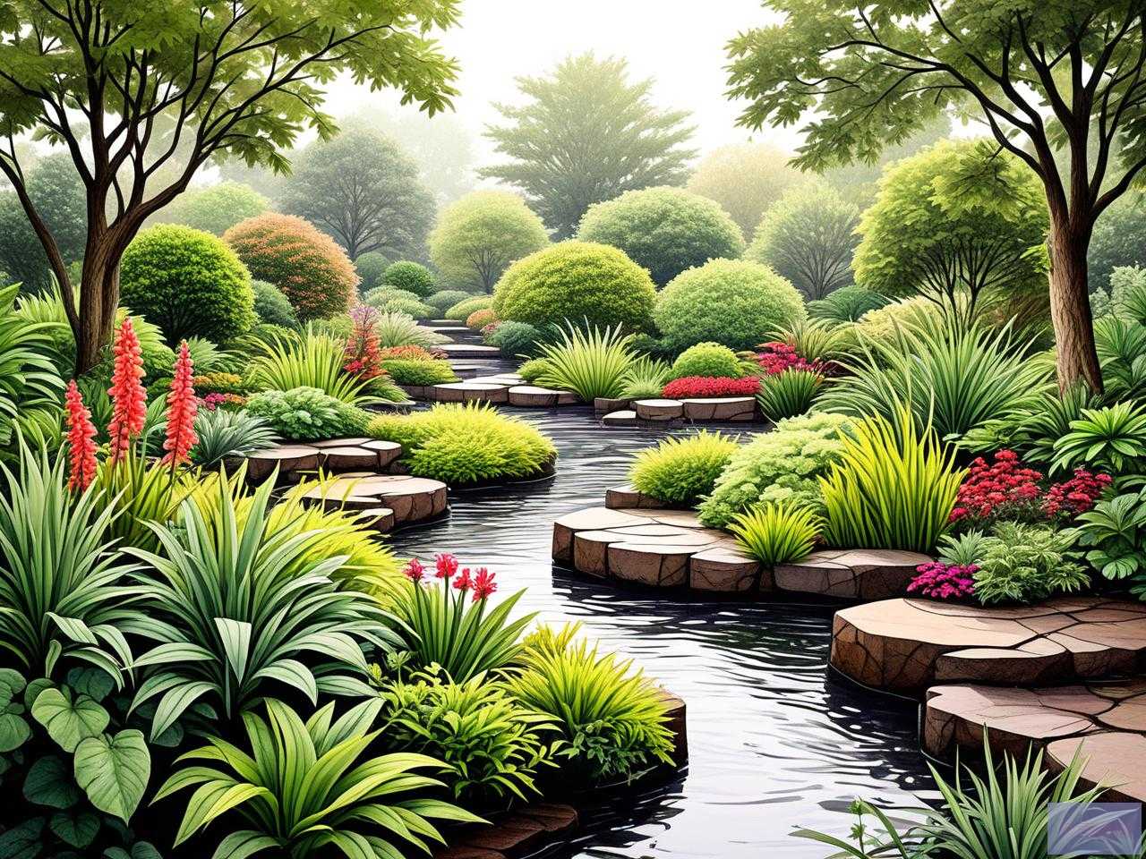 2025年雨水花园植物品种