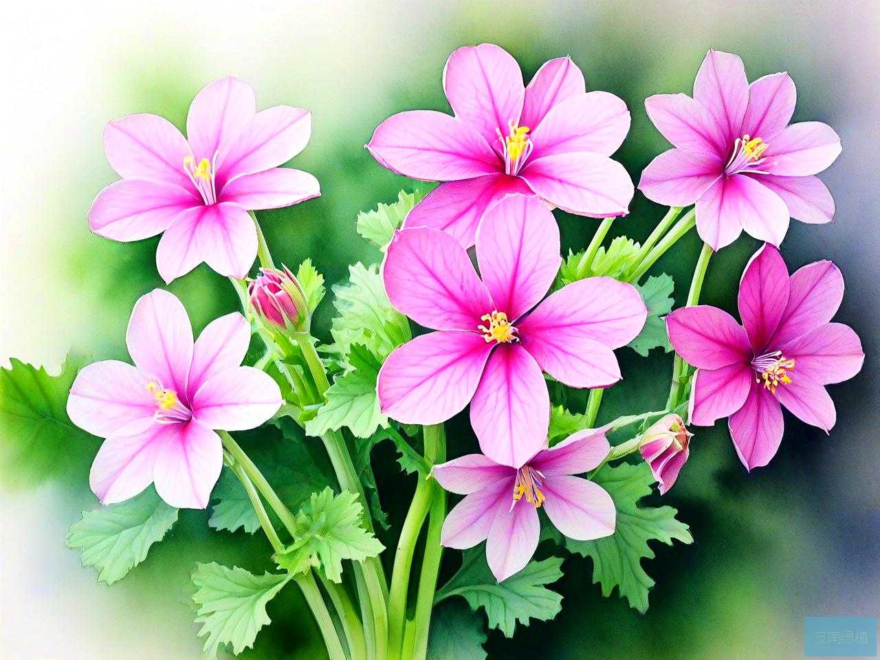 萝卜的花是什么样子的