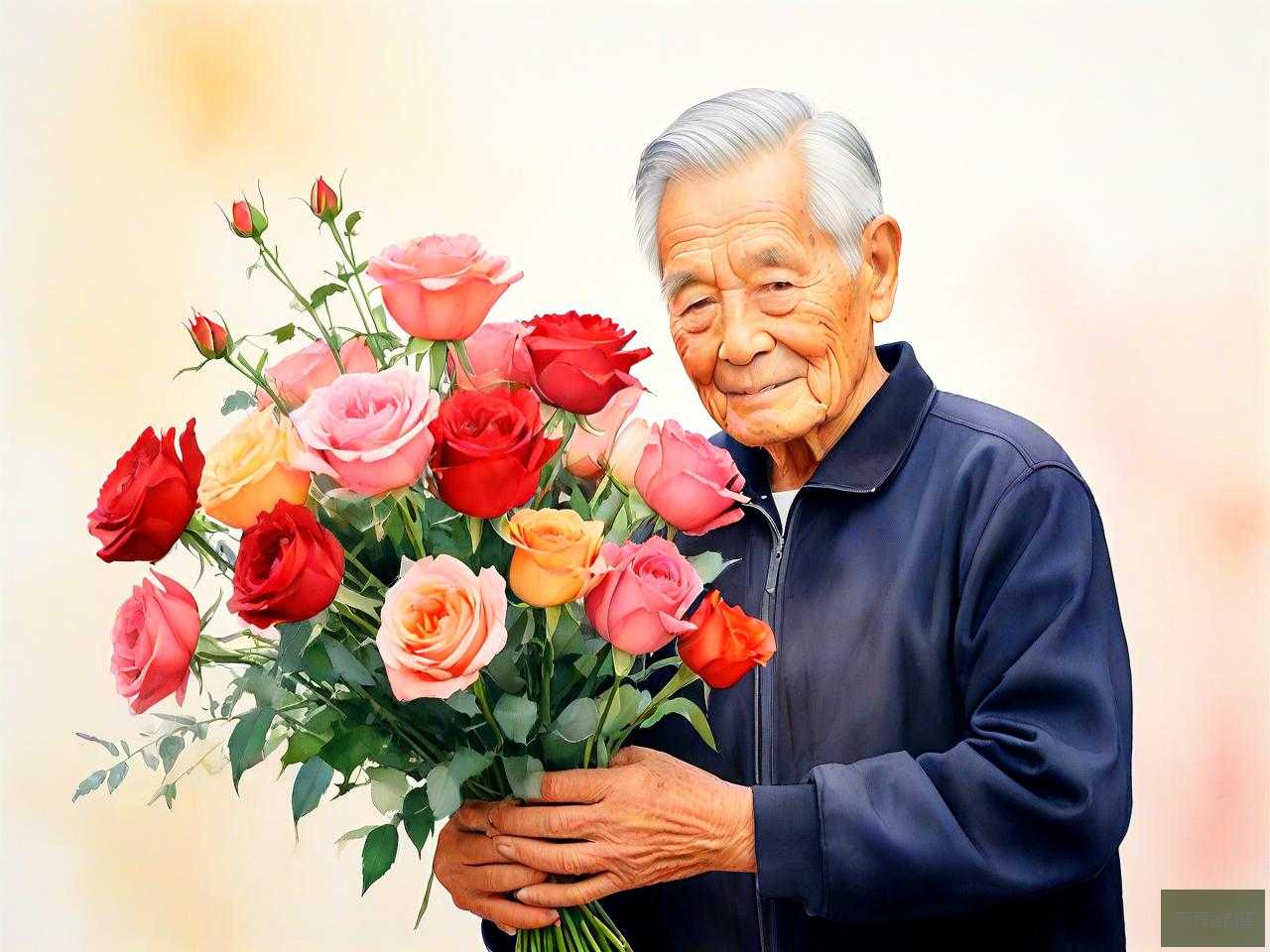 外公生日适合送什么花