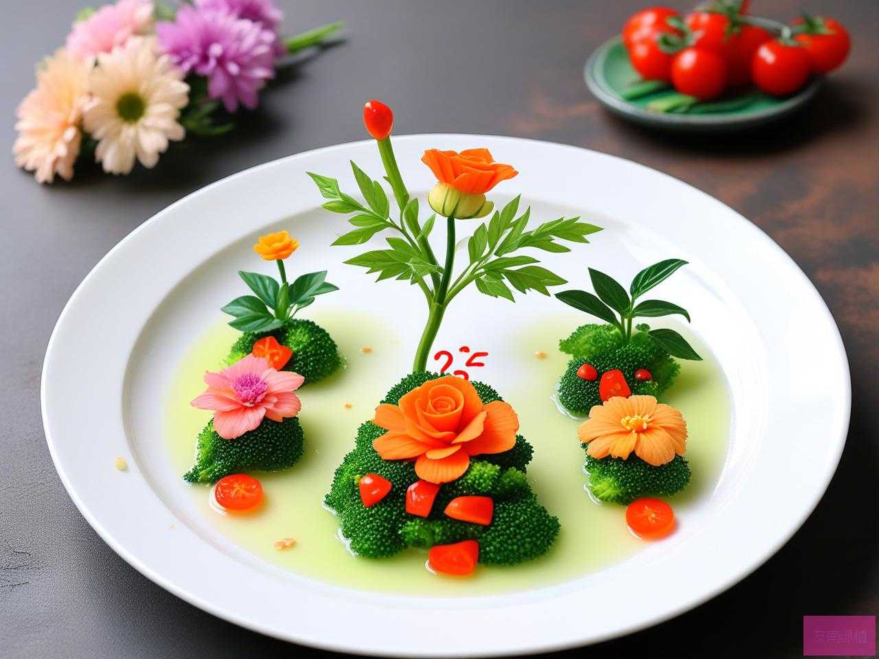 2025年菜品装饰花草名称