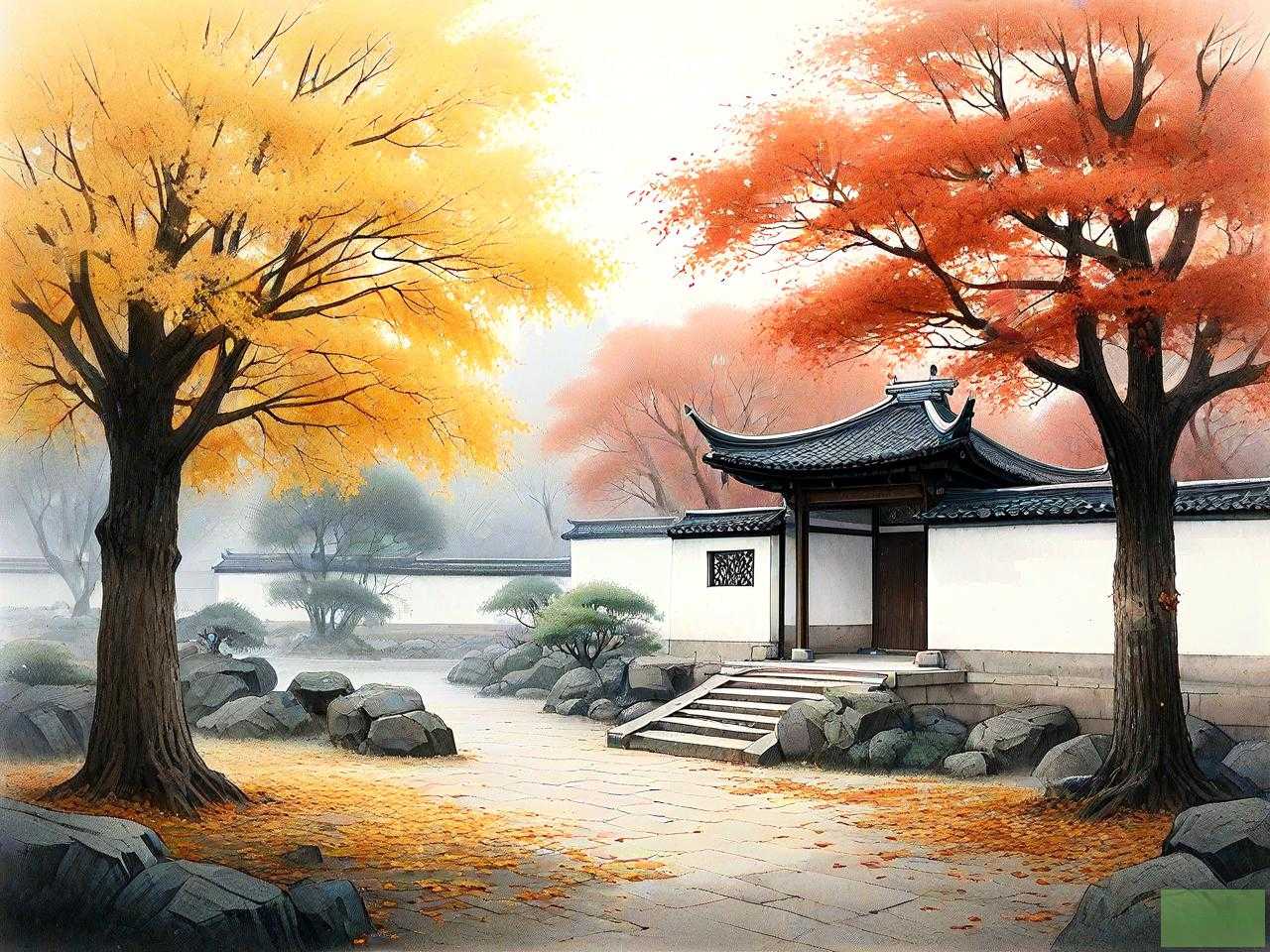 郑板桥删繁就简三秋树