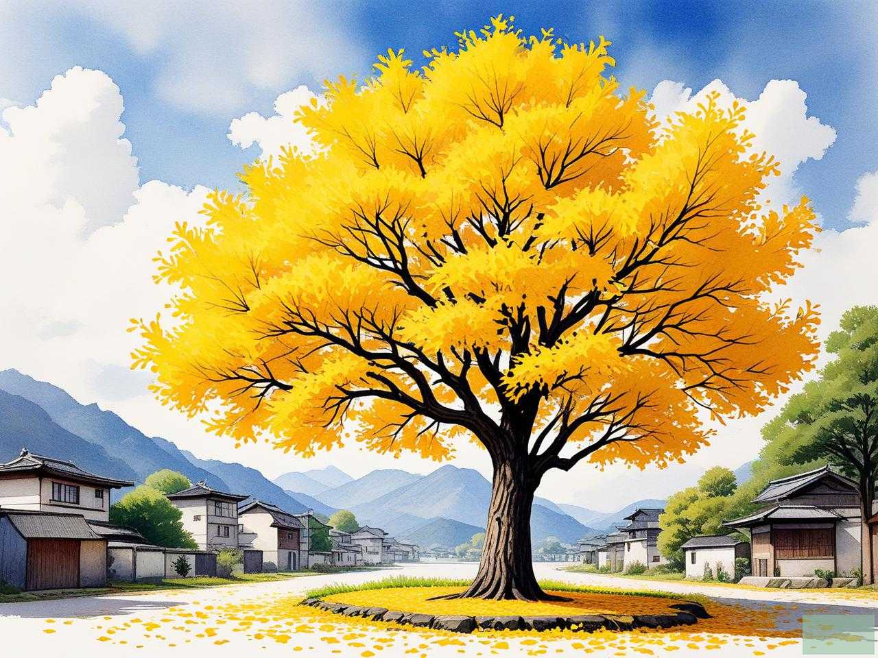 2025年30公分的银杏树