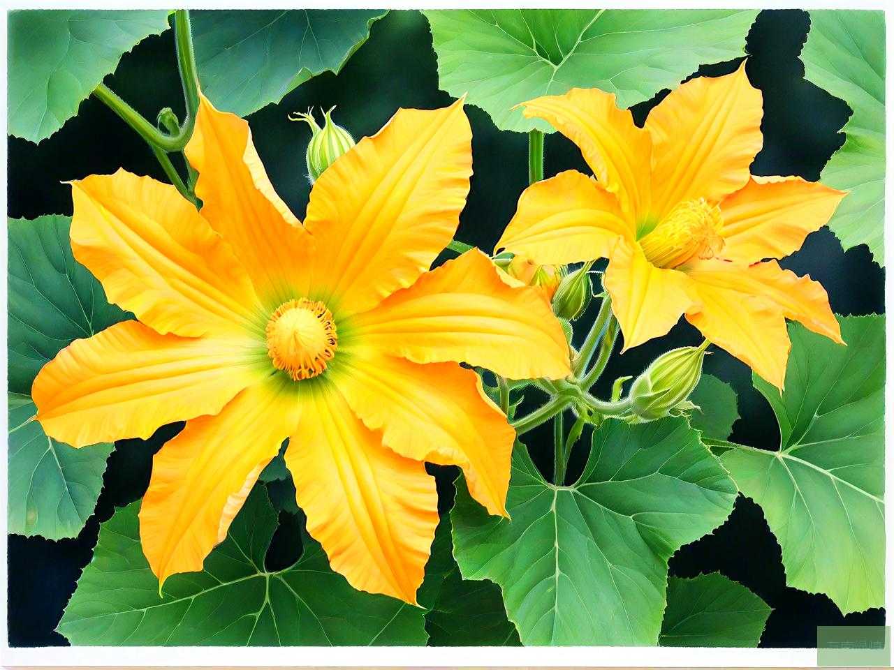 南瓜花全是雄花怎么办