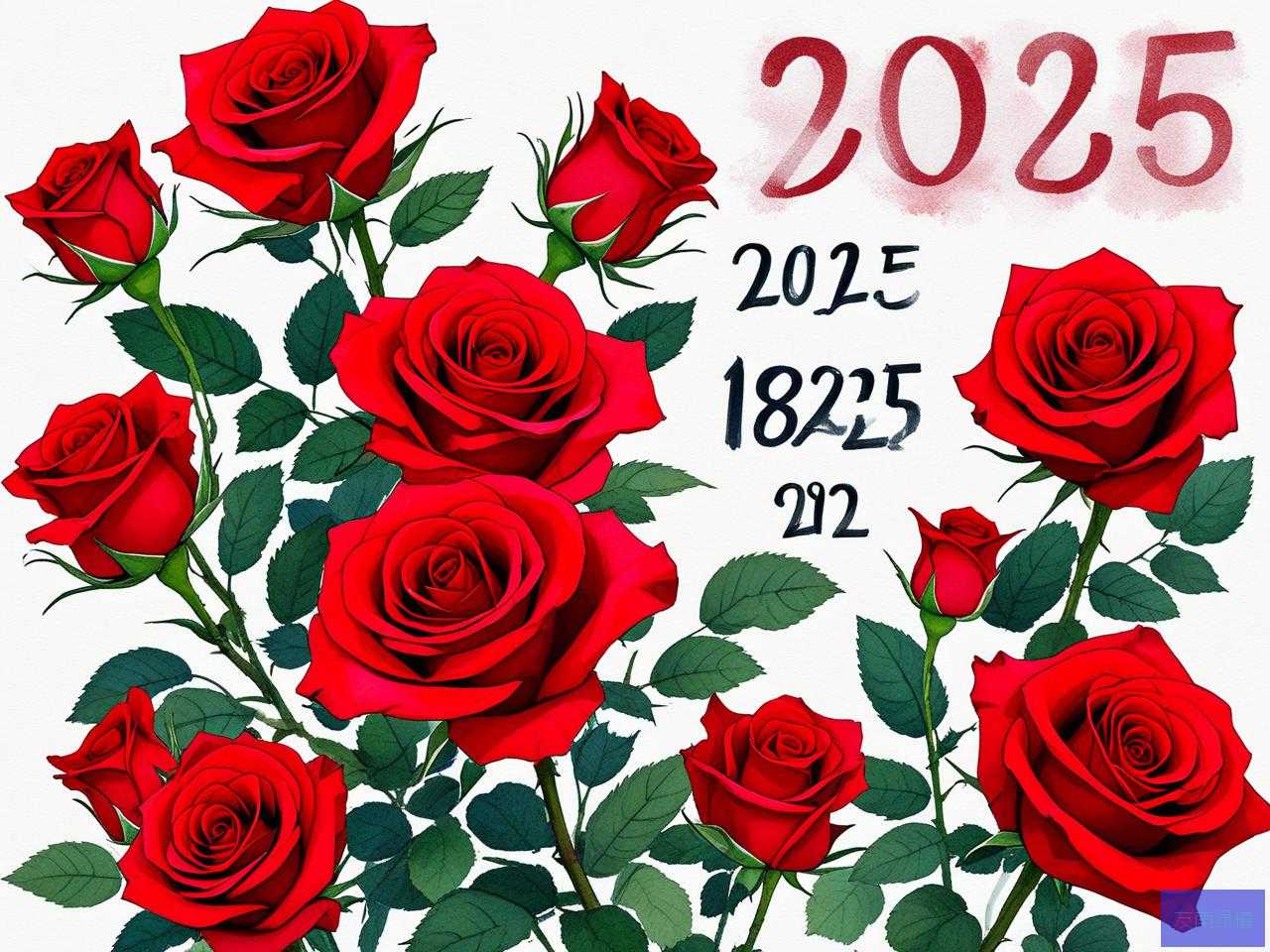 2025年18朵红玫瑰寓意
