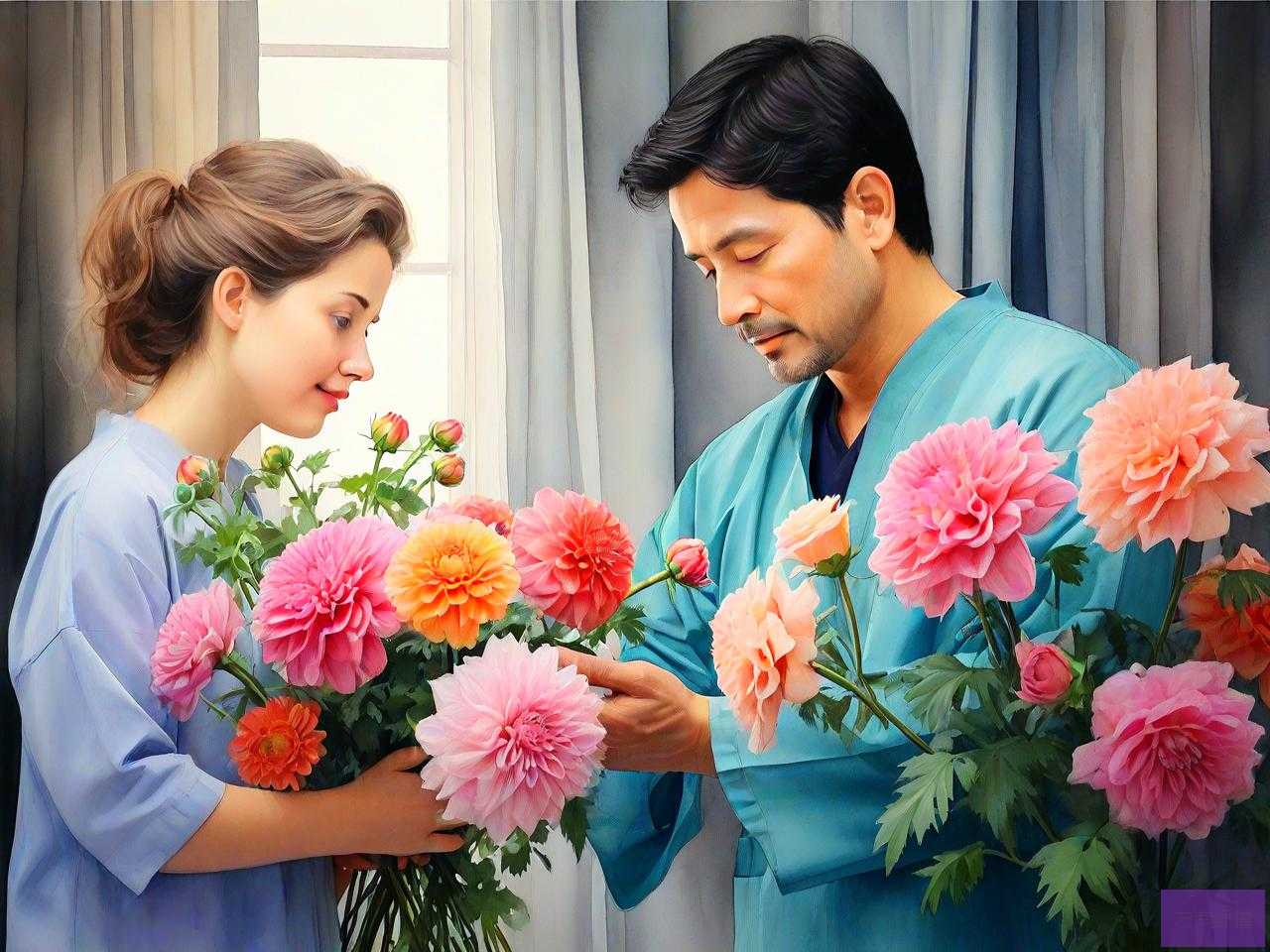 看病人送什么花多少朵