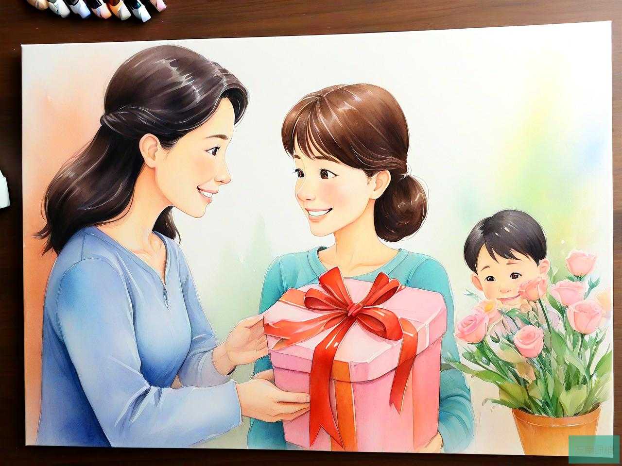 家长送给女老师的礼物