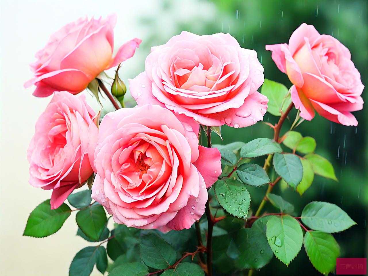 雨季月季花的养殖方法