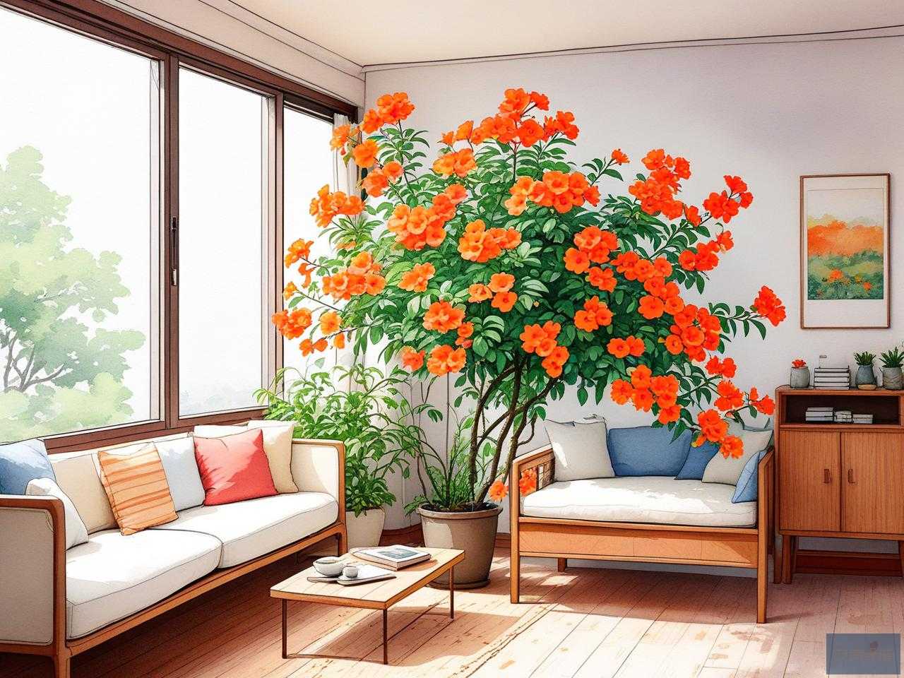 2025年凌霄花室内能养吗