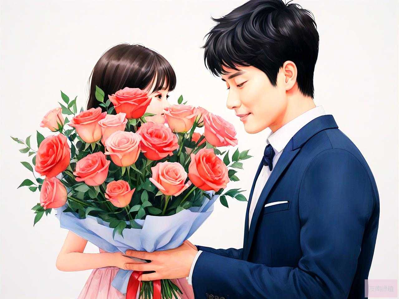 送什么花给老公比较好