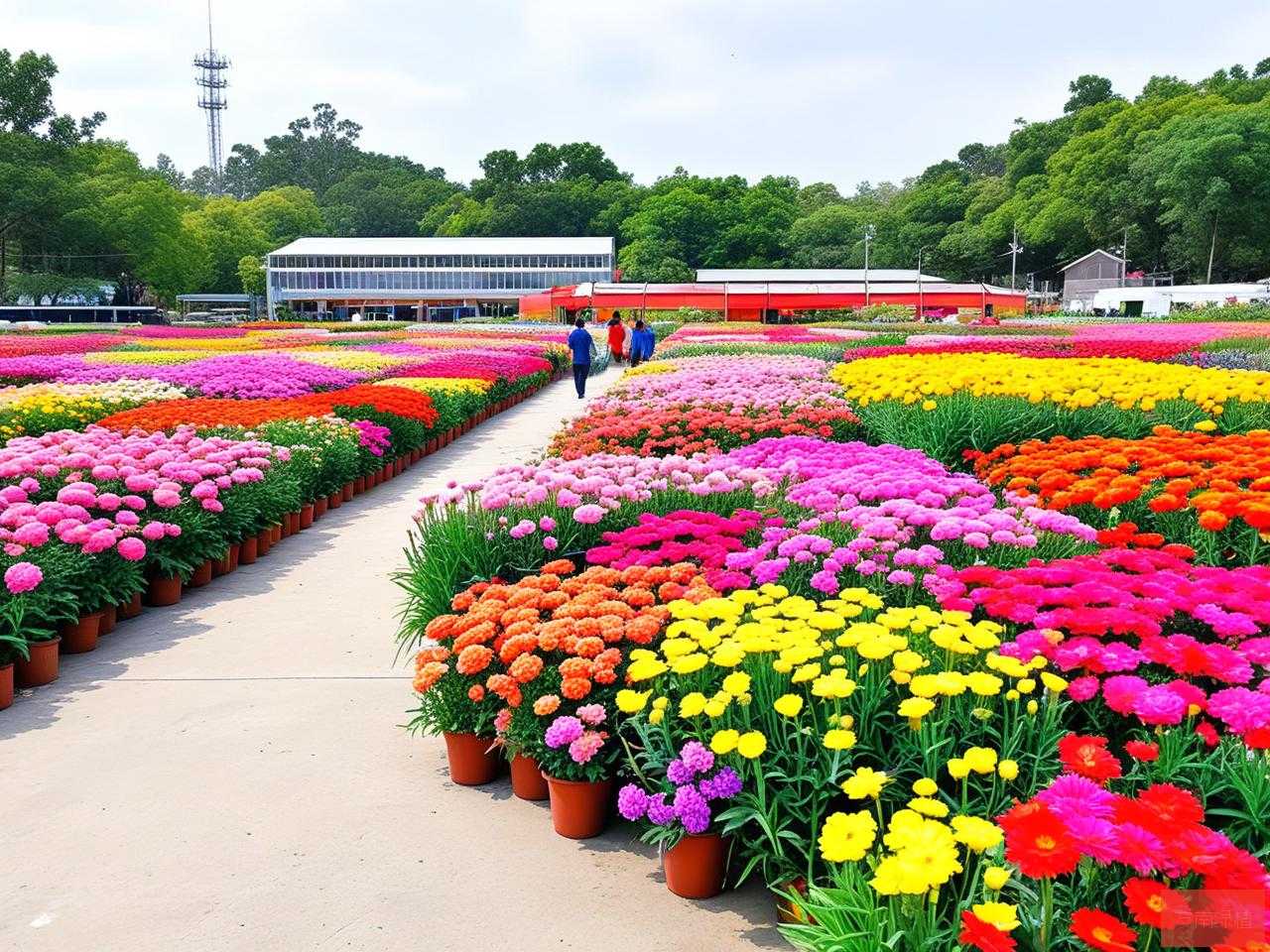 2025年香大鲜花批发总汇