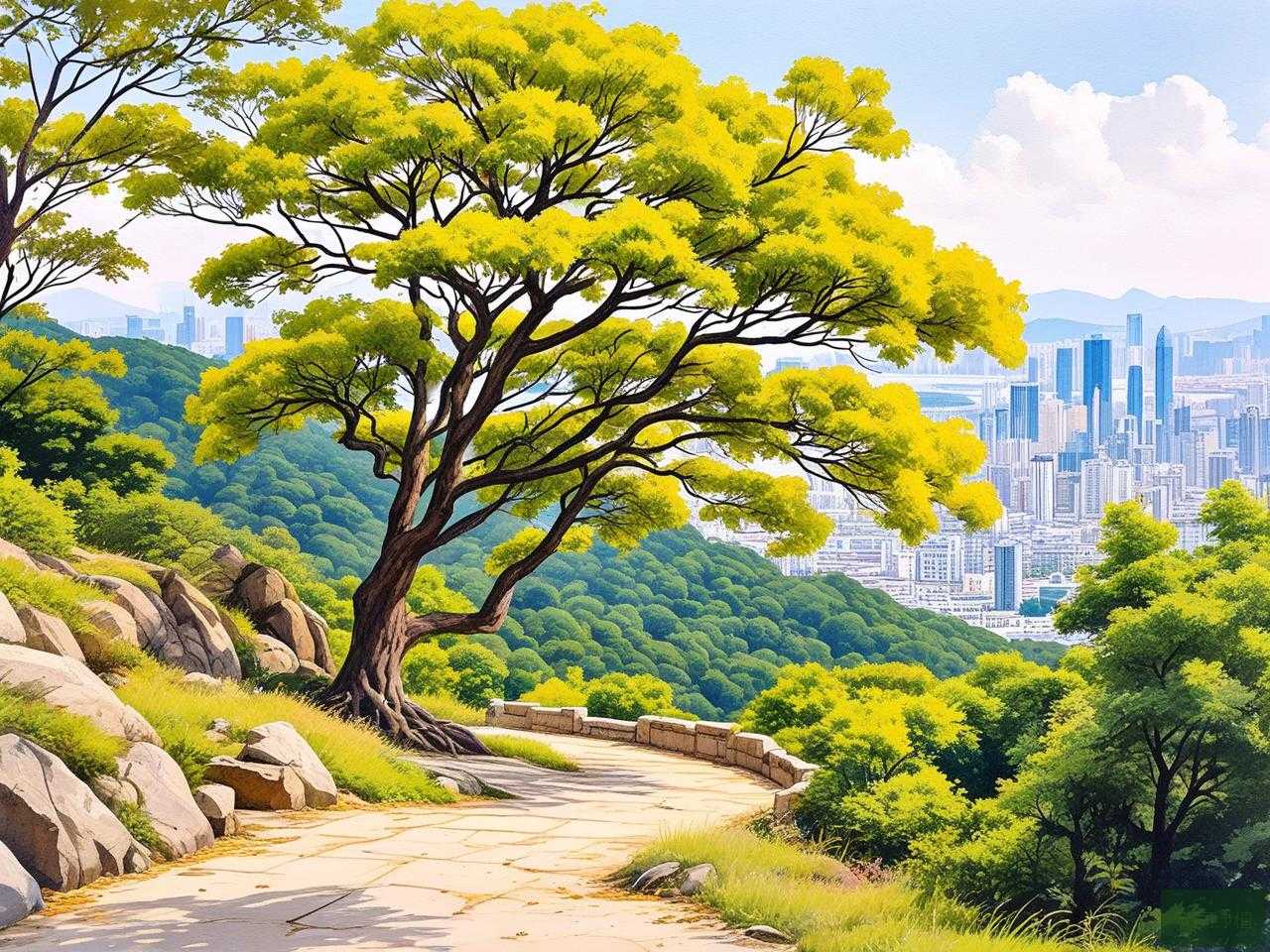 2025年梧桐山有梧桐树吗