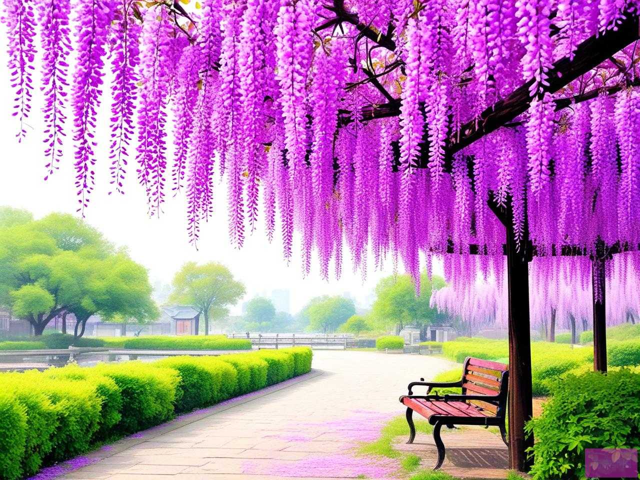 2025年紫藤花游记三千世
