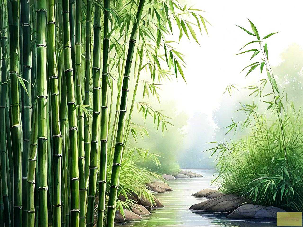 像竹子一样品质的植物