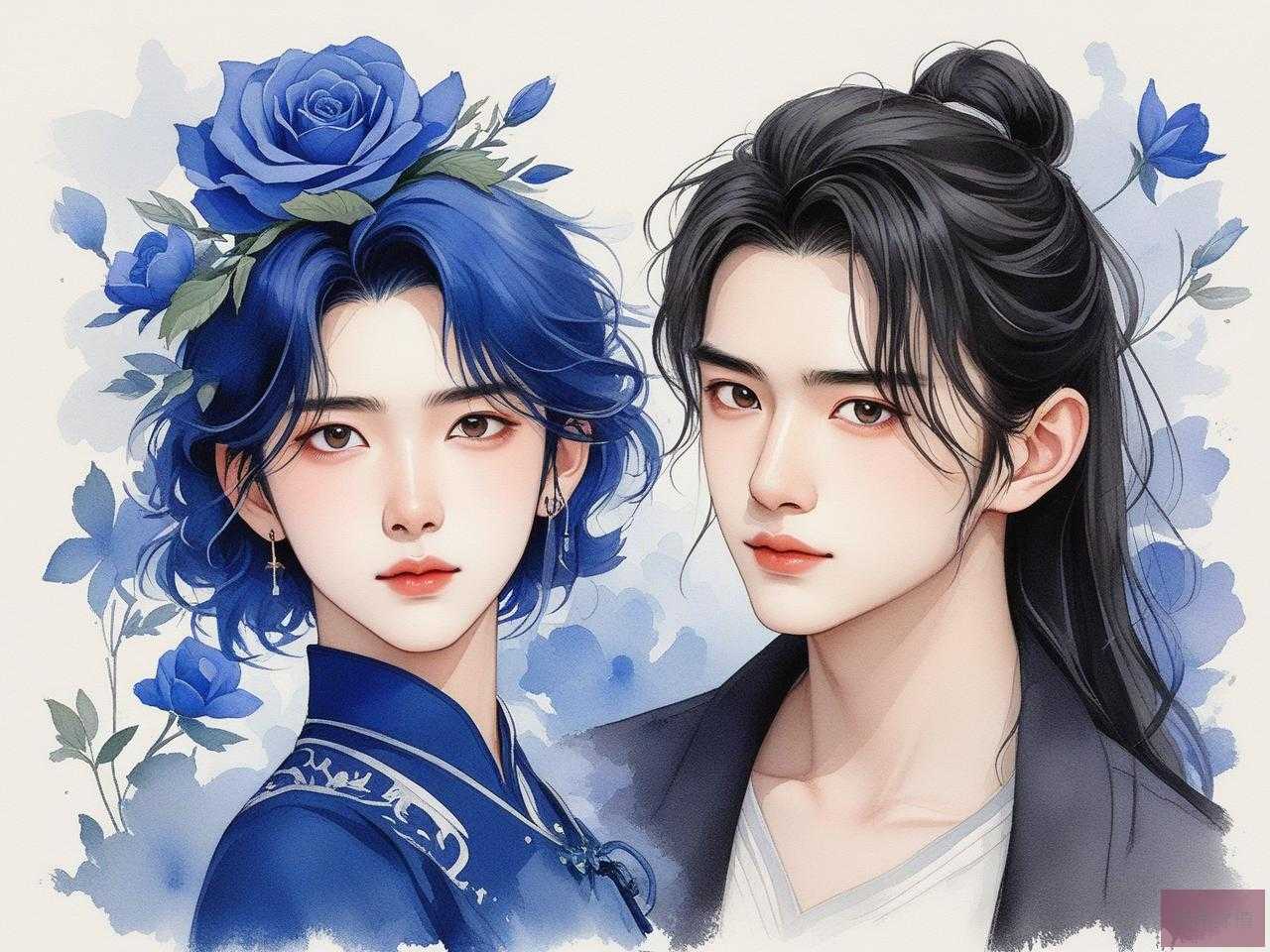 2025年蓝色妖姬精神小伙