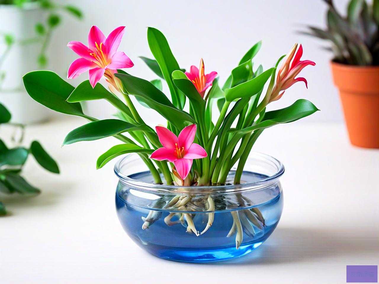 一帆风顺花怎么养水培