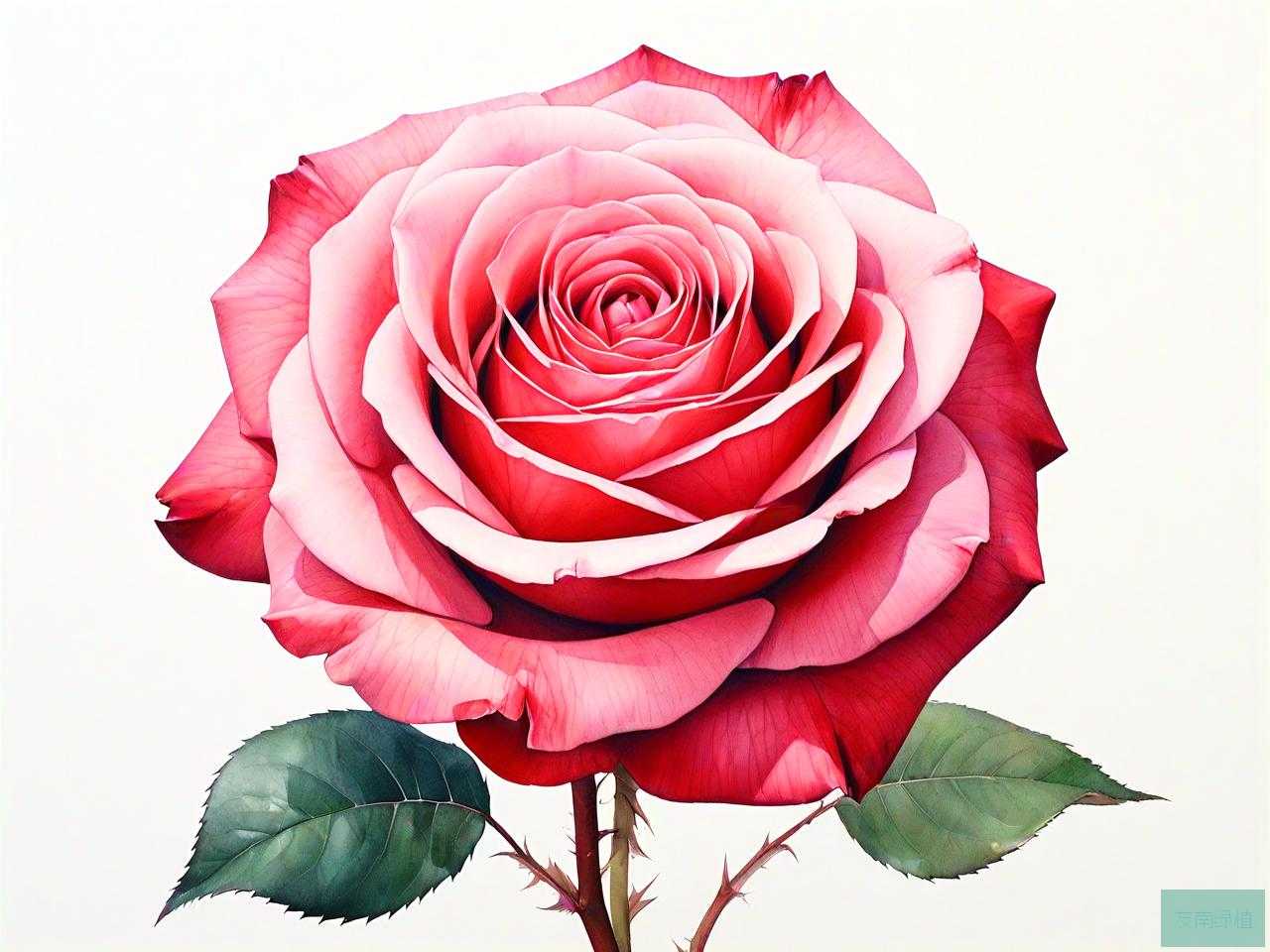 玫瑰花的外形描写简单