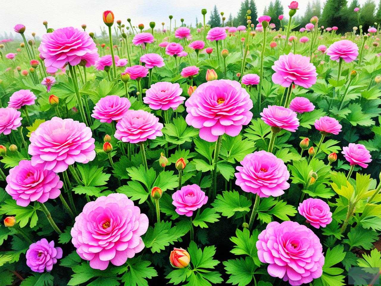 2025年毛茛花的养殖方法
