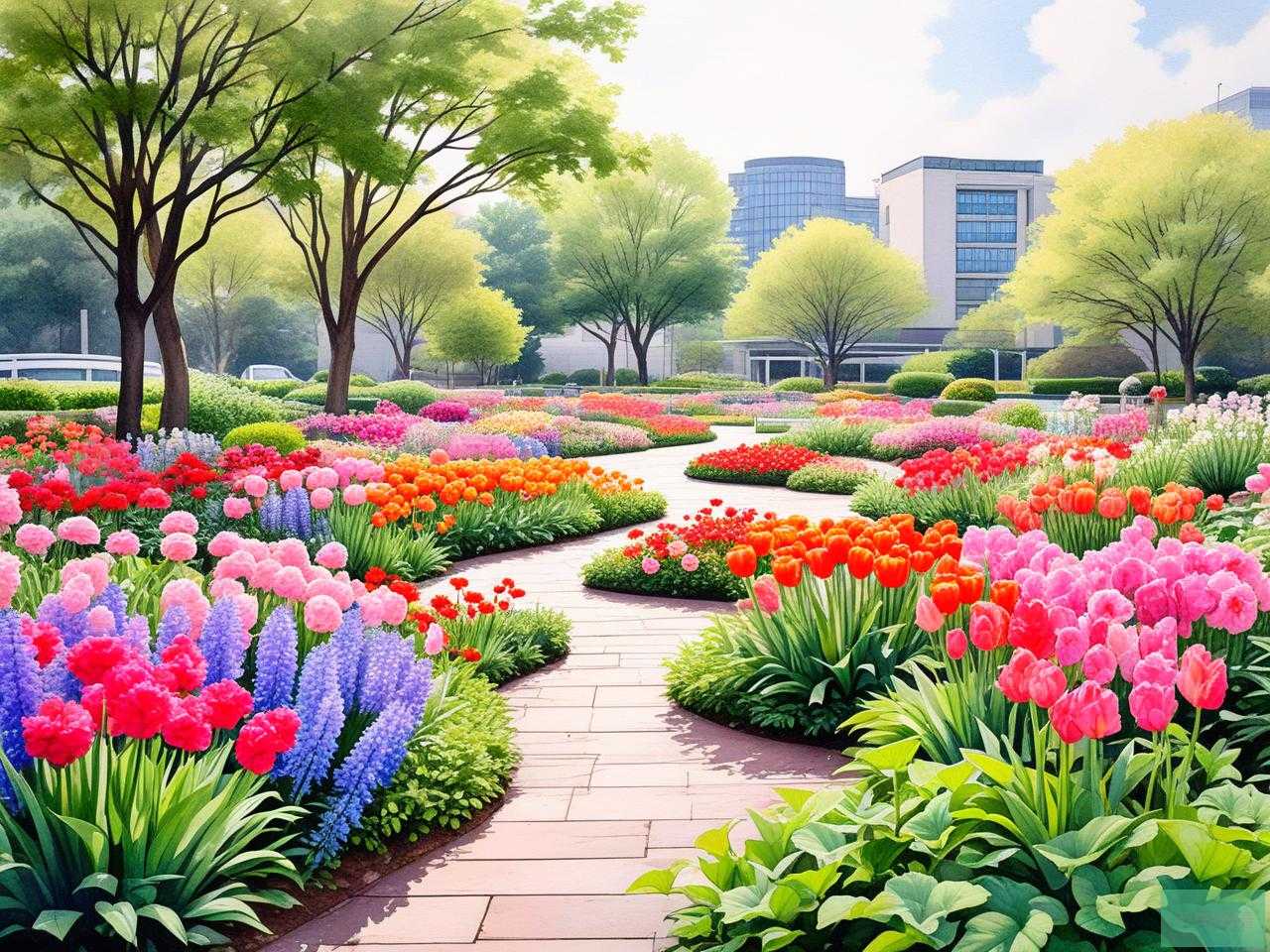 2025年春季花坛常用花卉