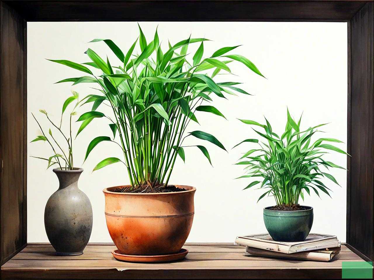 带竹的植物盆栽有哪些