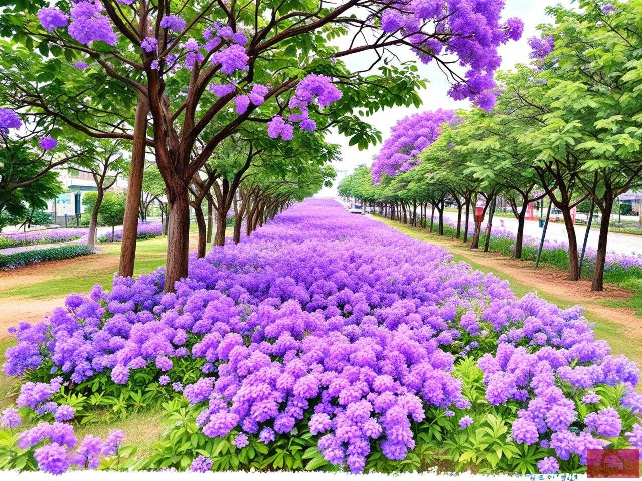 2025年十公分蓝花楹价格