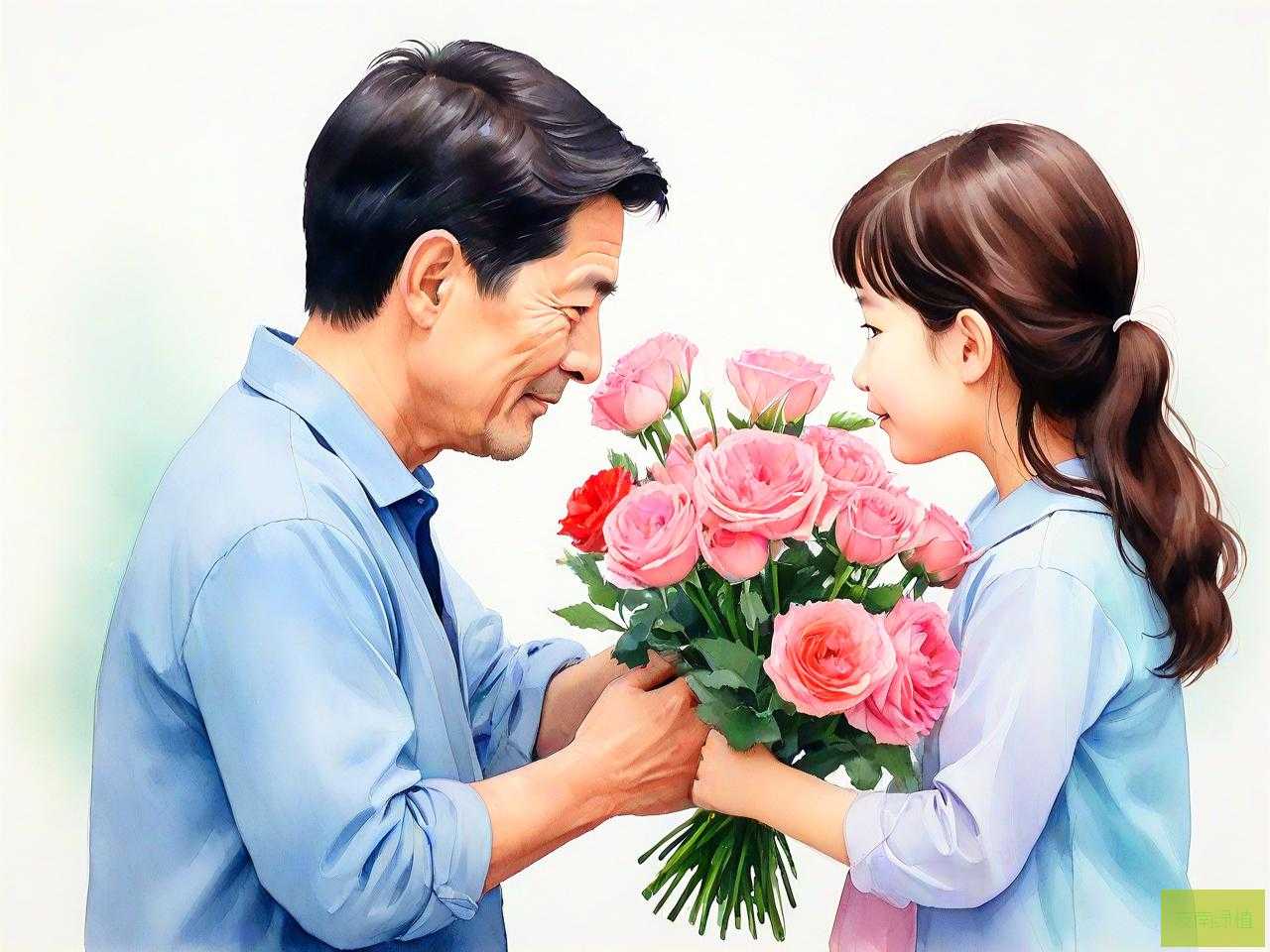去医院看爸爸送什么花