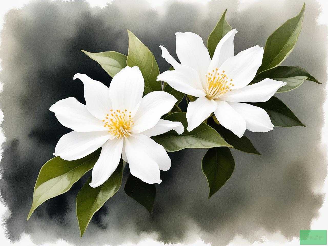 2025年唯一纯白的茉莉花