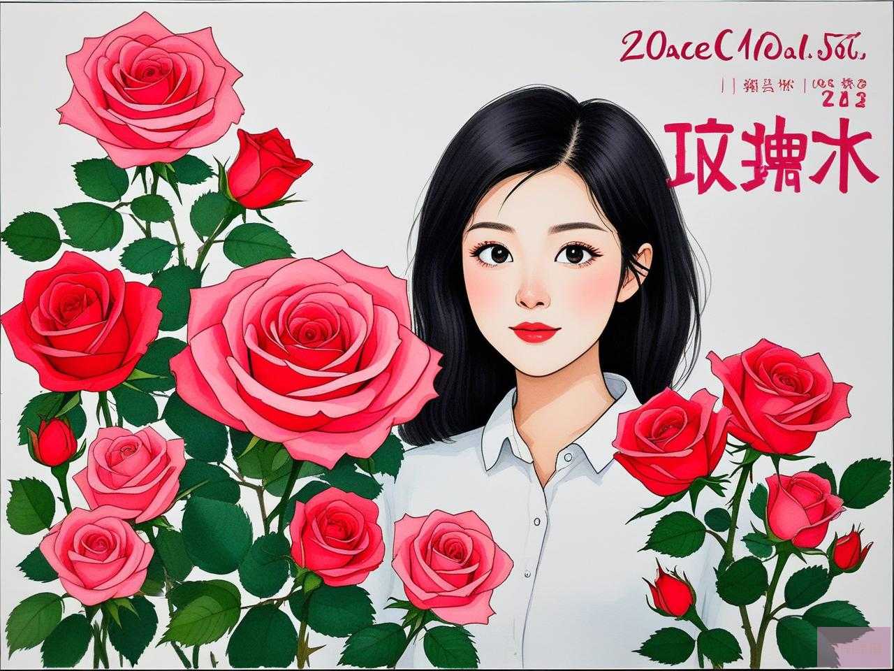 2025年玫瑰花老师的作文