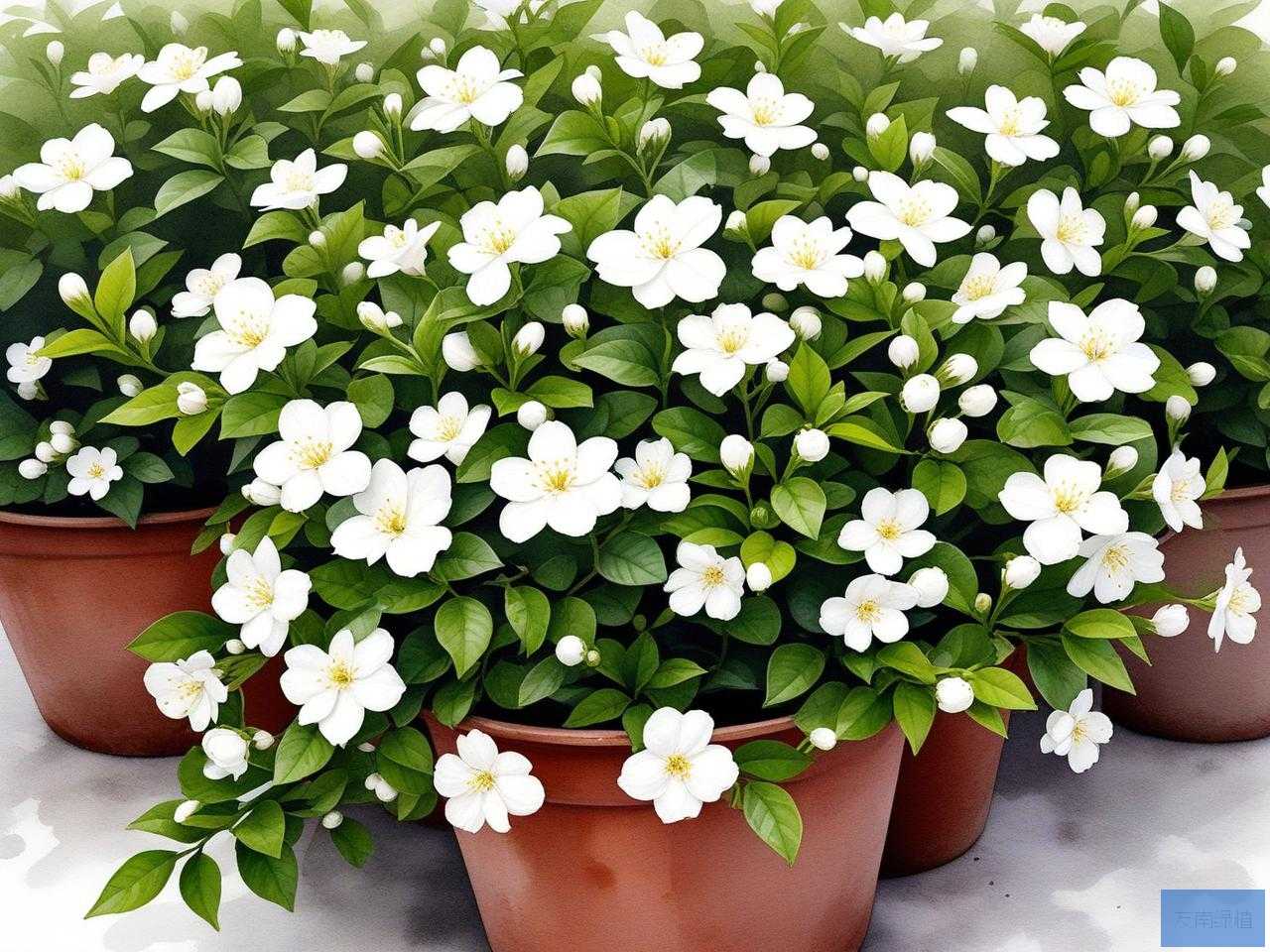 2025年茉莉花冬季的养护