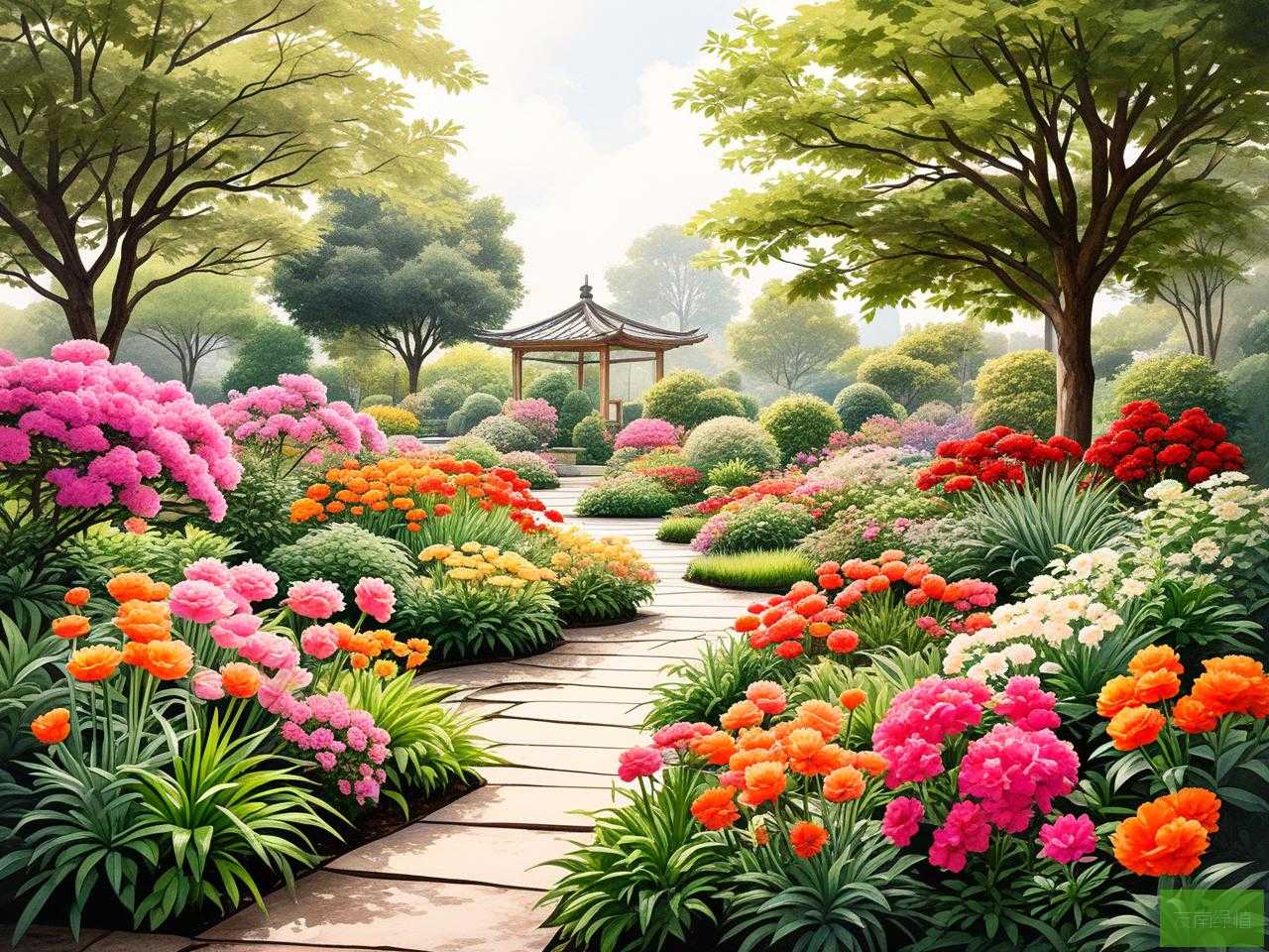 2025年附近园林花卉市场