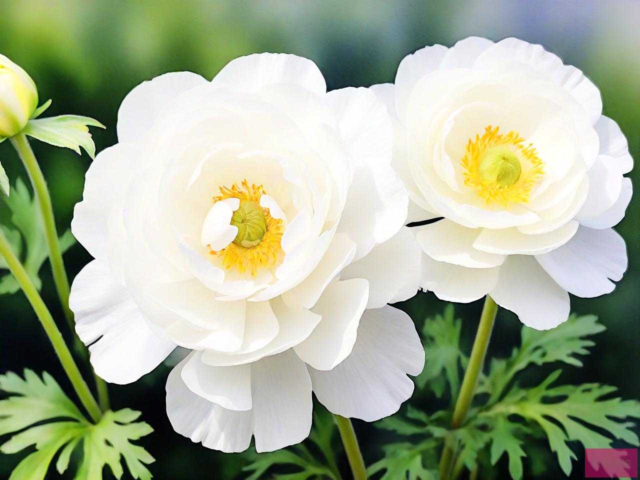 白色花毛茛花语是什么