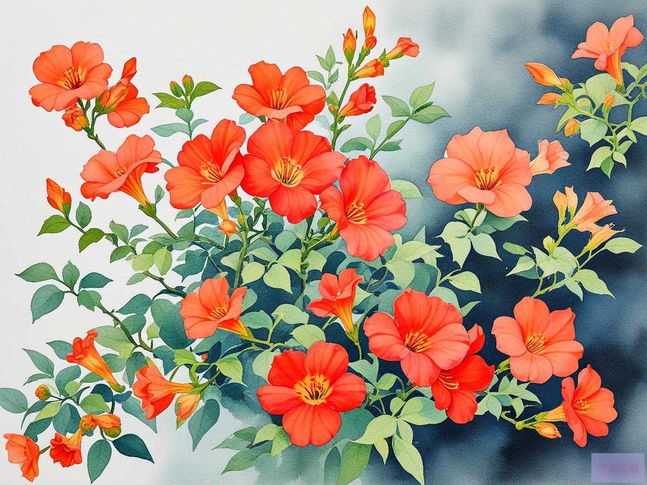 2025年凌霄花有几种花型