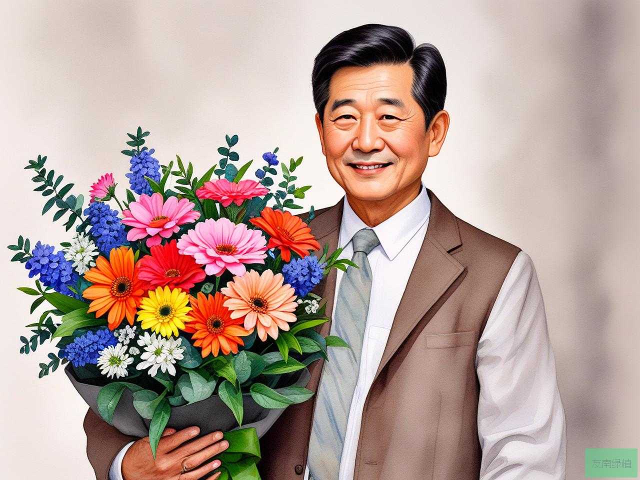 2025年送父亲送什么花好