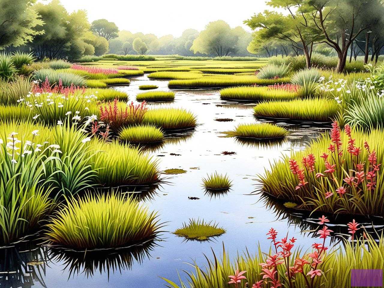 2025年人工湿地植物种类