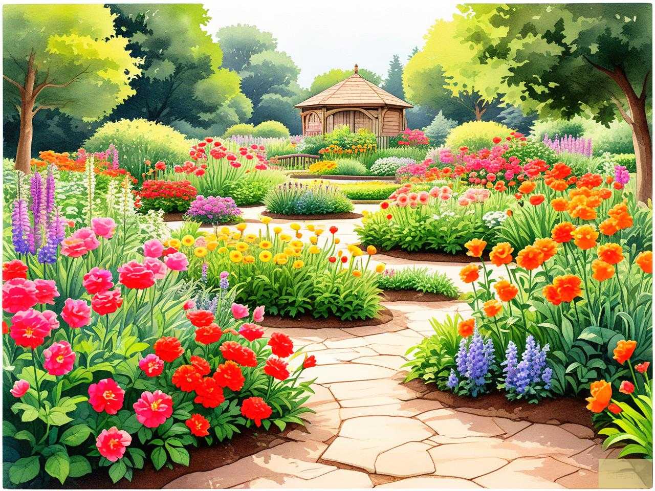 2025年花圃里面有什么花
