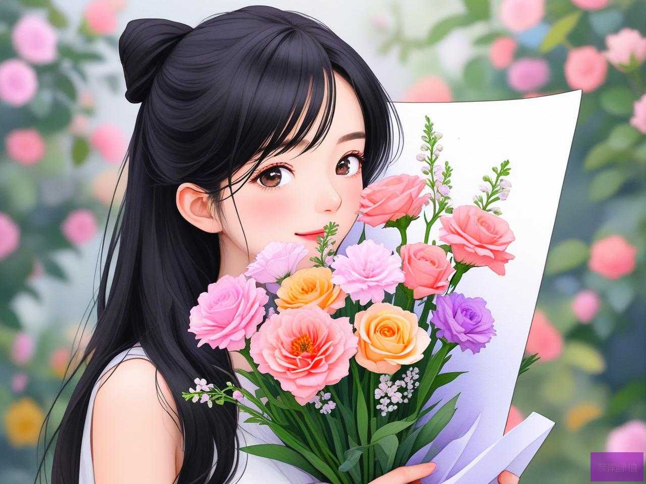 2025年毕业送女生什么花